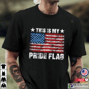This Is My American Pride Flag US Shirts