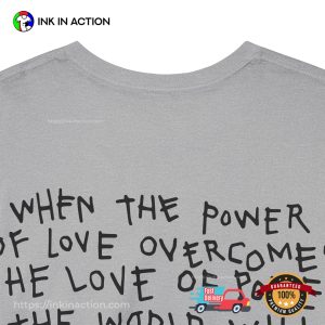 Travis Scott Cactus Jack Power Of Love 2 Side Shirt 7