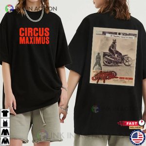 Travis Scott Circus Maximus Movie T Shirt 2 Ink In Action