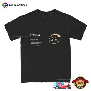 Travis Scott Utopia Garment Dyed Heavyweight T Shirt 3 Ink In Action