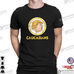 Caucasians Cleveland Indians Caucasian Dollar Man T-Shirt - Ink In Action