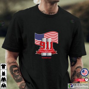 Twin Towers New York 911 patriotic t shirts Ink In Action