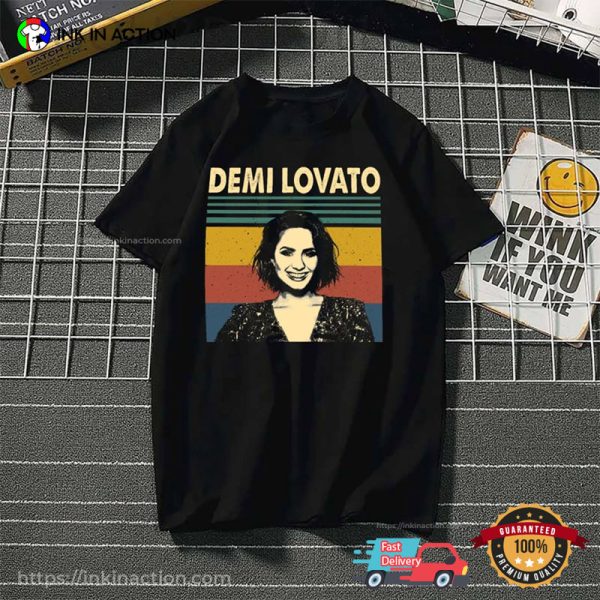 Vintage Demi Lovato 2023 Music Singer Shirt, Demi Lovato Merch