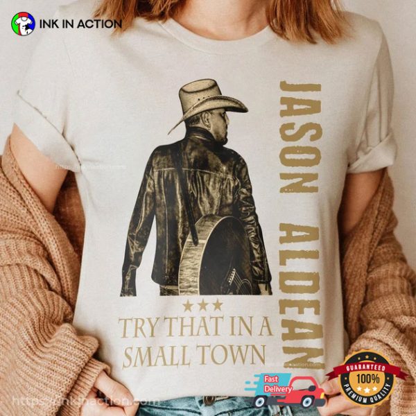 Vintage Cowboy Jason In Nashville Small Town Shirt