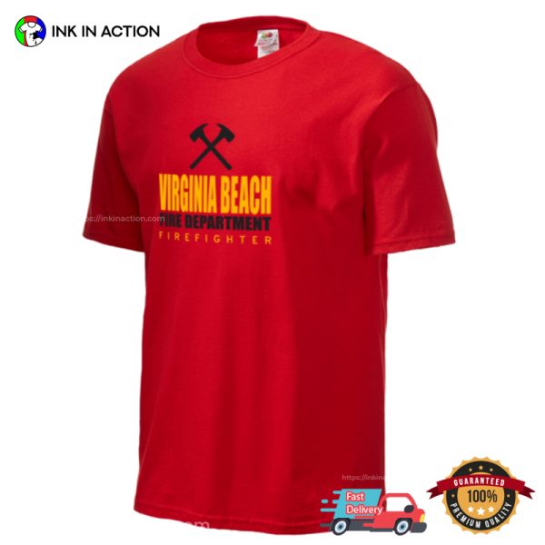 Virginia Beach Fire Department Fire Fighter Shirt