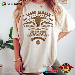 Vintage Style Bull Head Jason Aldean Shirt, Jason Aldean Tour 2023 Tee