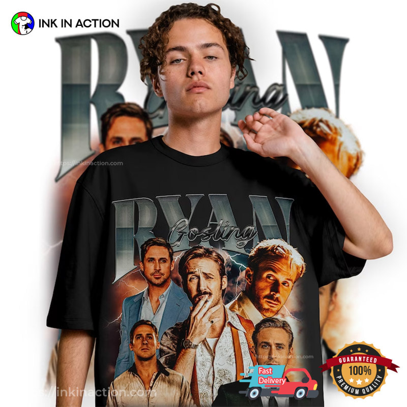 Ryan Gosling, Ryan Gosling Shirt, Ryan Gosling Retro Tshirt, Ryan Gosling Merchandise, Ryan Gosling Poster, Vintage Ryan Gosling Shirt