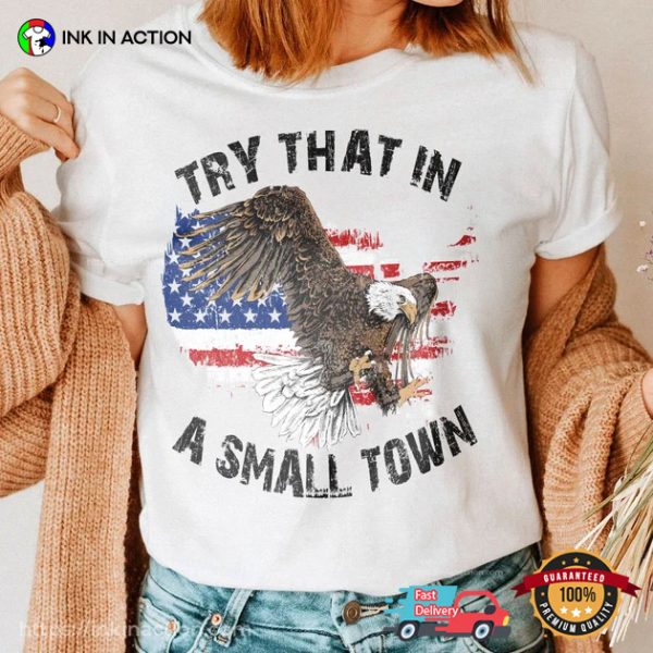 Vintage America Eagle Jason Aldean Shirt