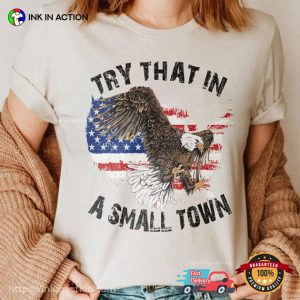 Vintage America Eagle Jason aldean Shirt 3