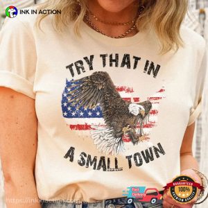 Vintage America Eagle Jason aldean Shirt 4