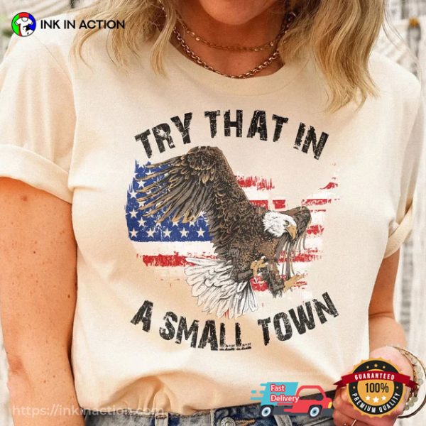 Vintage America Eagle Jason Aldean Shirt