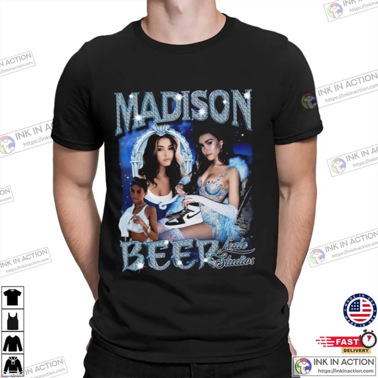 Vintage Style Madison Beer Merch Ink In Action