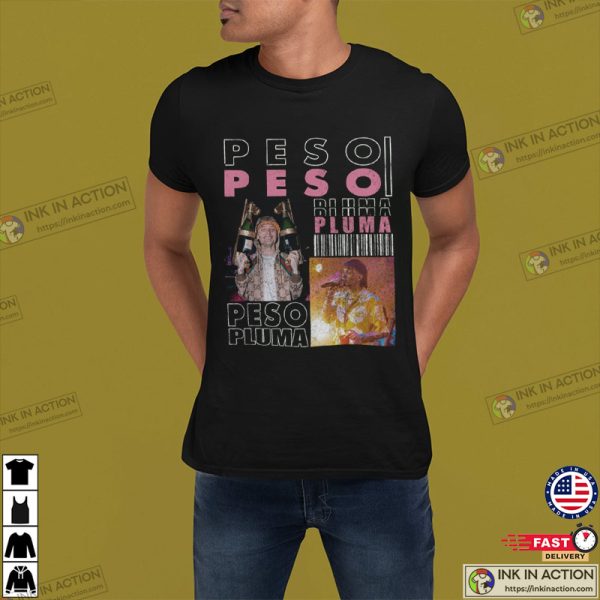 Vintage Peso Pluma Tour 2023 Music Shirt