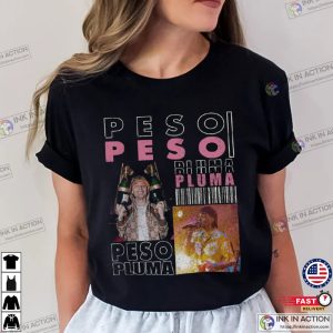 Vintage peso pluma tour 2023 Music Shirt 3