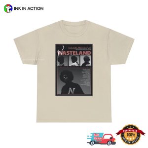 Wasteland Shirt brent faiyaz new album Merch 3 Ink In Action