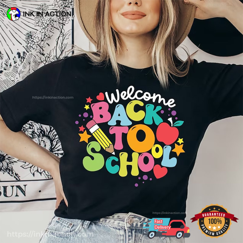 Welcome Back To School T-shirt Design,back,to,school back,to