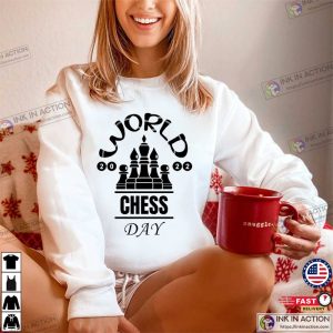 World international chess day 2022 Shirt 2 Ink In Action