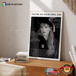 Youre on your own kidGraduation gift Poster 1 Ink In Action