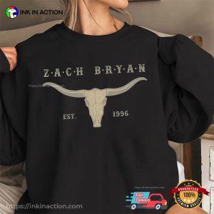 Zach Bryan Concert 2023, American Heartbreak Tour T-shirt