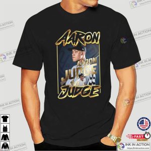 aaron judge mlb All Rise T Shirt 3 Ink In Action