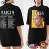 Alicia Keys 2023 Summer Tour Schedule 2 Sided Shirt