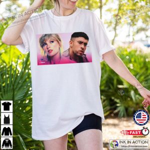 bad bunny taylor swift Love Story T Shirt Ink In Action