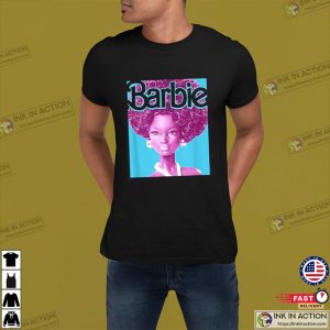 Black Hair Barbie Doll Unisex Shirt For Little Girl