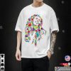 Bob Marley Legend Floral Artwork Shirt