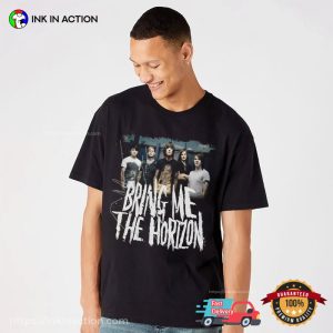 bring me the horizon tour 2023 rock metal T shirt 2 Ink In Action