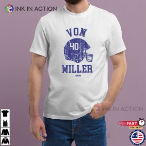 Buffalo Bills Von Miller Helmet NFL Shirt