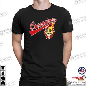 caucasian race Funny T shirt 1 Ink In Action