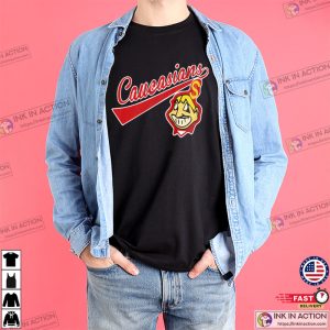 Caucasian Race Funny T-shirt Caucasian Race Funny T-shirt