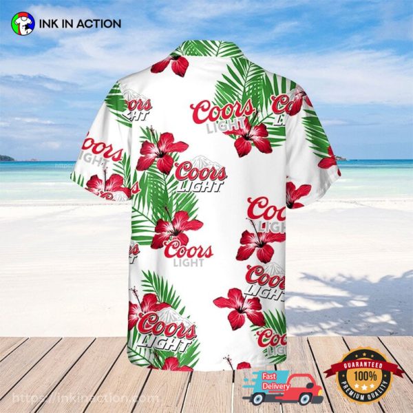 Coors Light Beer Hawaiian Shirt