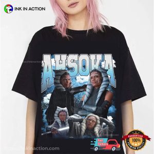cute ahsoka tano 90s Vintage Style Shirt 2 Ink In Action