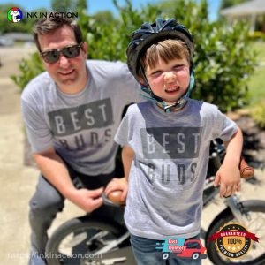 dad and son Best Friends Shirts Ink In Action