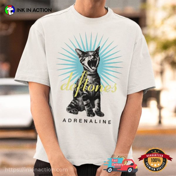 Deftones Adrenaline, Music Band T-shirt