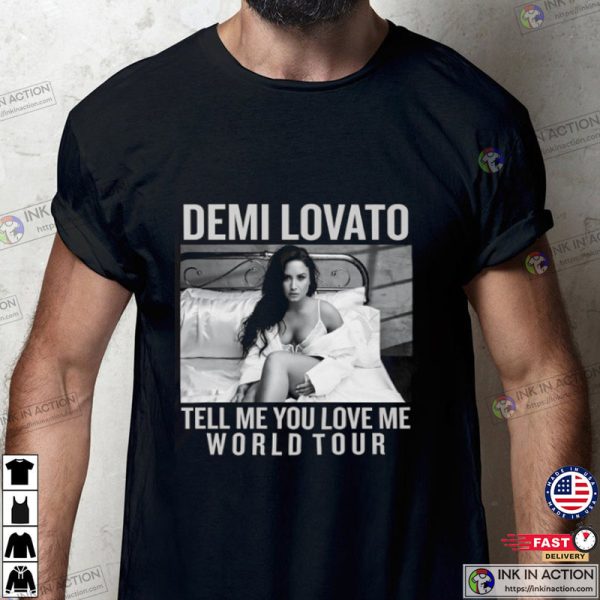 Demi Lovato 2023 TELL ME YOU LOVE ME World Tour Shirt
