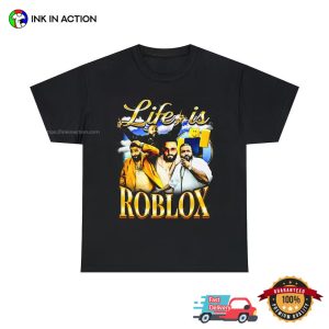 dj khaled Life Is Roblox Vintage Shirt 5 Ink In Action