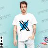 Elon Musk And Twitter X Logo T-shirts