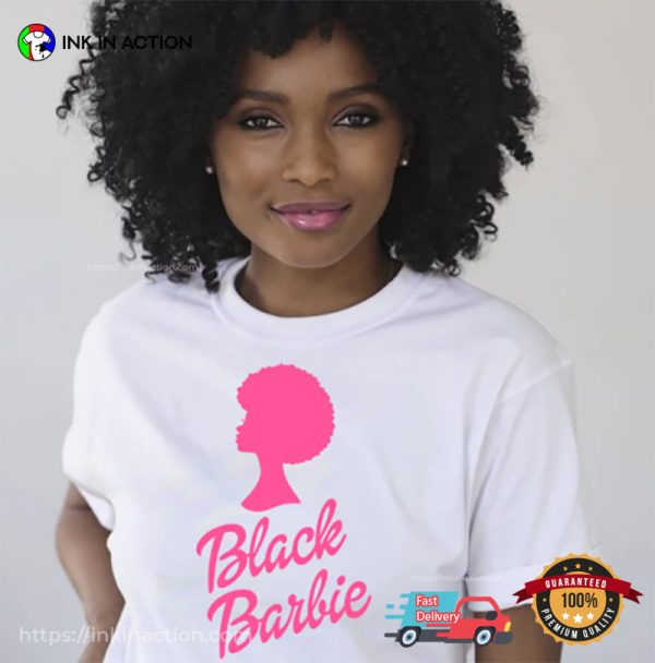 First Black Barbie Pink Movie 2023 Shirt