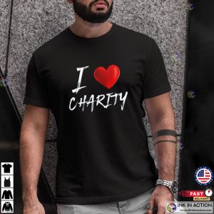 i love you heart CHARITY Family T Shirt 2 Ink In Action