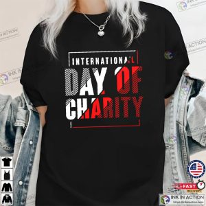 international day of charity Graphic T shirt Ink In Action