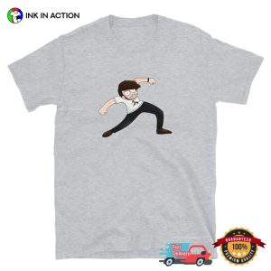 james marriott Youtuber Cartoon Meme Shirt 3 Ink In Action