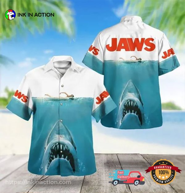 Jaws The Shark Hawaiian Shirt