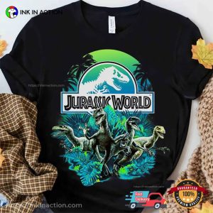 jurassic world ride Velociraptor Hunt Shirt 4 Ink In Action