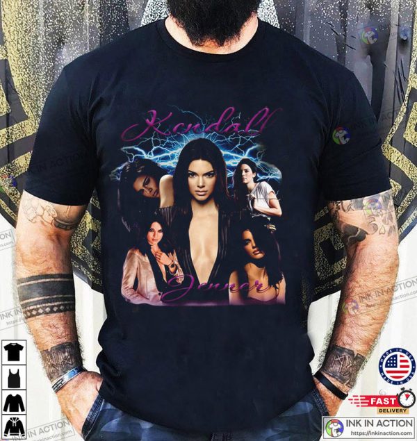 Kendall Jenner Sexy 90s Vintage Shirt