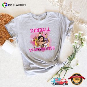 Kendall Jenners Styles Starting Five Team Basketball Tee