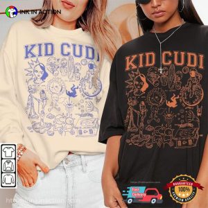 kid cudi concerts Doodle Art Tattoo Shirt 3 Ink In Action