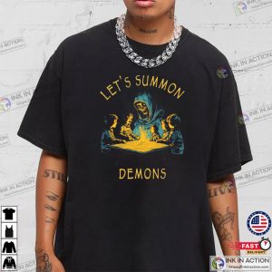 lets summon demons Vintage T Shirt 1 Ink In Action