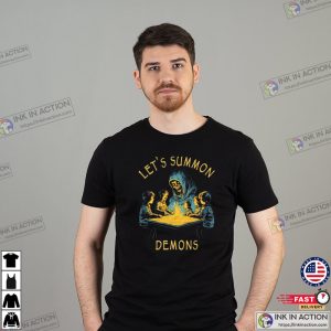 lets summon demons Vintage T Shirt 2 Ink In Action